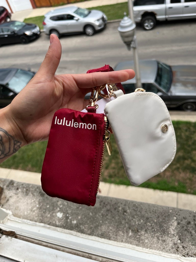 Lulu Duo Wristlet Burgundy
