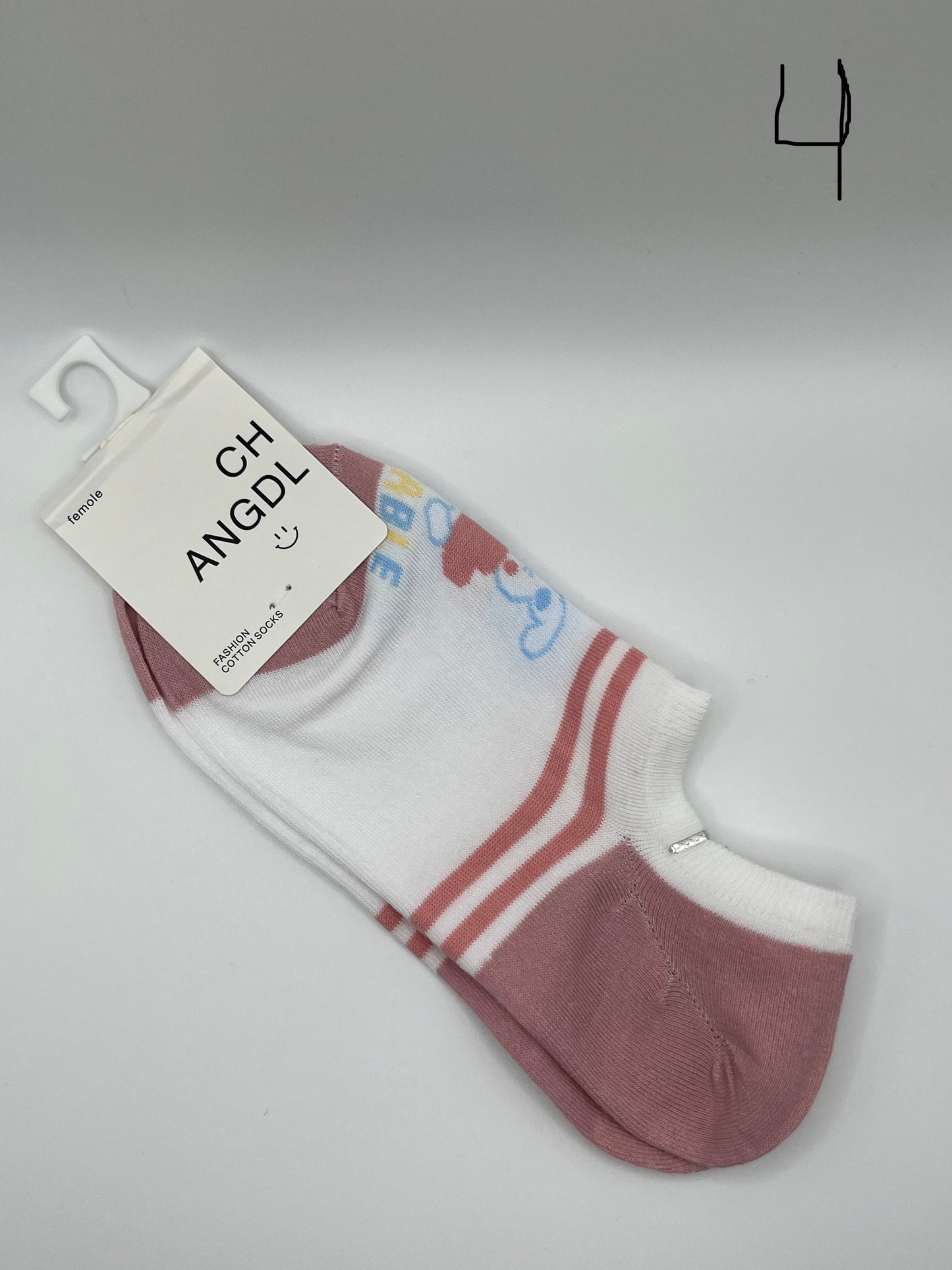 Bunny No Show Socks