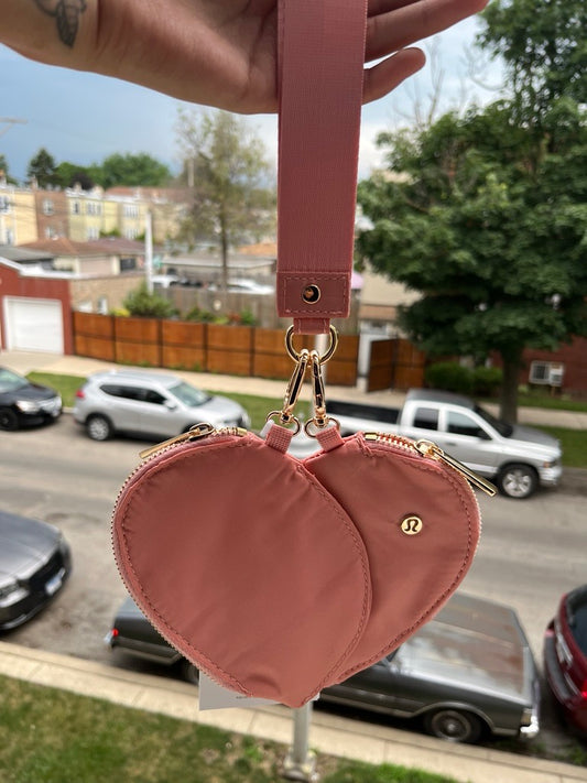 Lulu Heart Wristlet